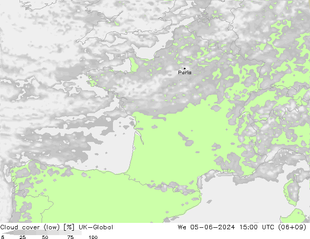 Nubes bajas UK-Global mié 05.06.2024 15 UTC