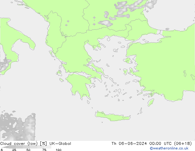 nízká oblaka UK-Global Čt 06.06.2024 00 UTC