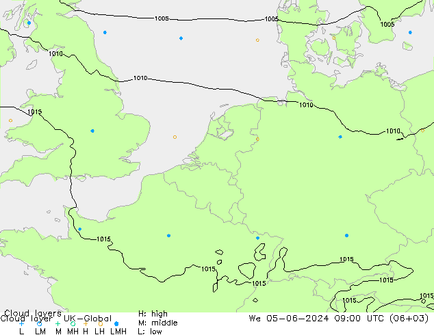 Cloud layer UK-Global mer 05.06.2024 09 UTC