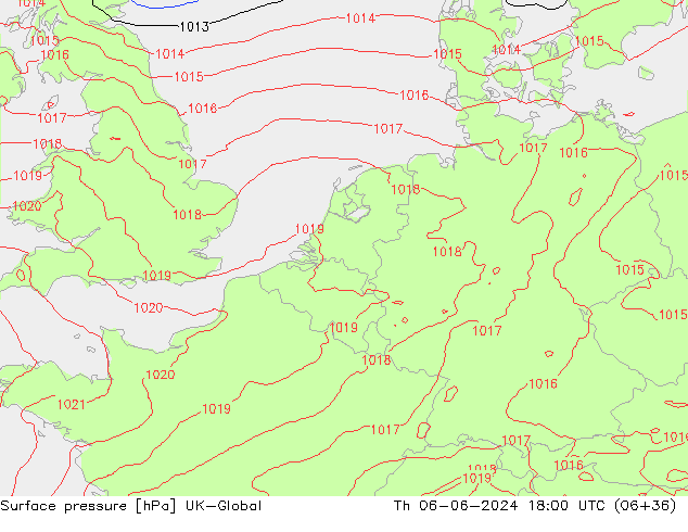 ciśnienie UK-Global czw. 06.06.2024 18 UTC