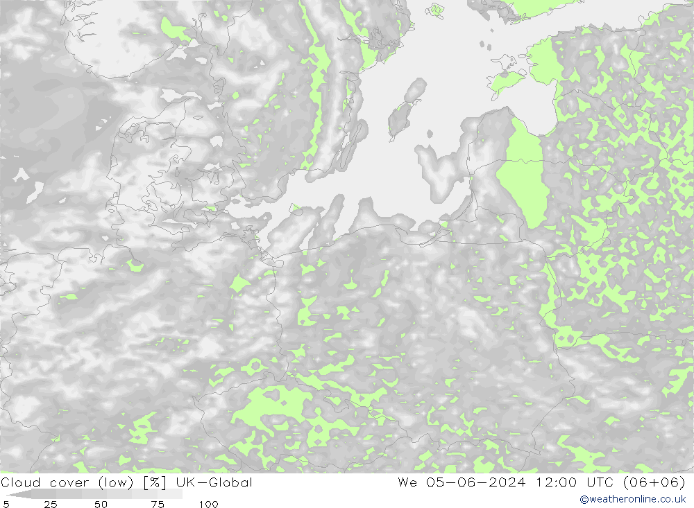 Nubi basse UK-Global mer 05.06.2024 12 UTC