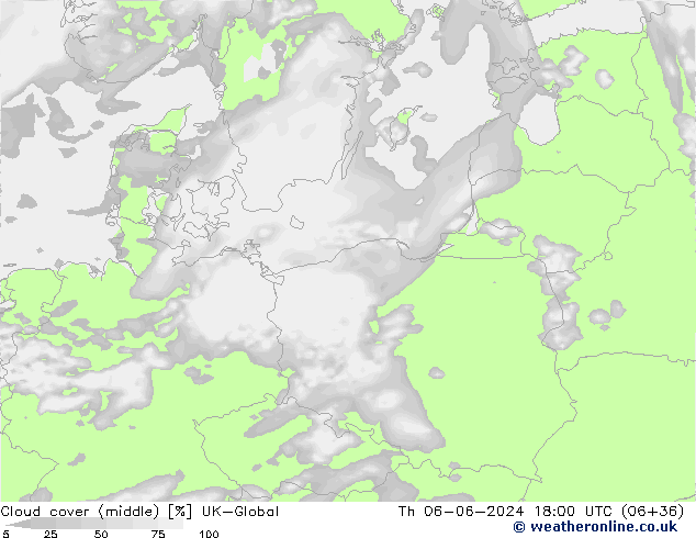 облака (средний) UK-Global чт 06.06.2024 18 UTC