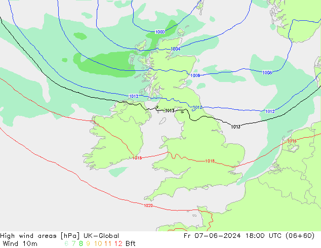 High wind areas UK-Global пт 07.06.2024 18 UTC