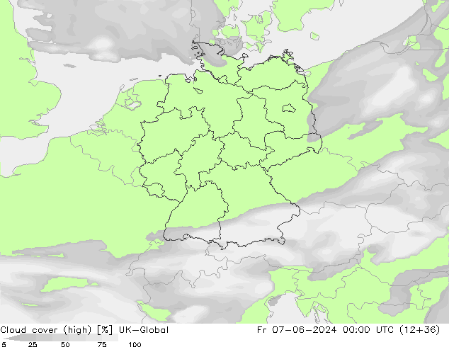 Wolken (hohe) UK-Global Fr 07.06.2024 00 UTC