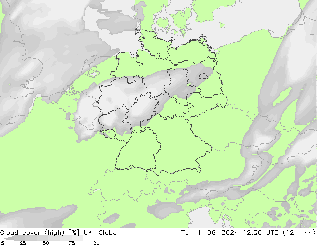 облака (средний) UK-Global вт 11.06.2024 12 UTC