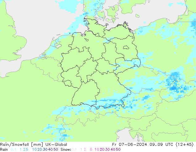 Rain/Snowfall UK-Global Sex 07.06.2024 09 UTC