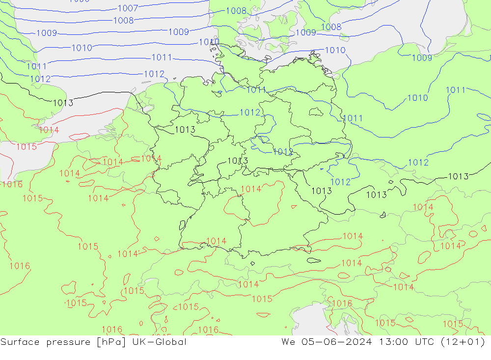 ciśnienie UK-Global śro. 05.06.2024 13 UTC