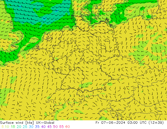 Surface wind UK-Global Pá 07.06.2024 03 UTC