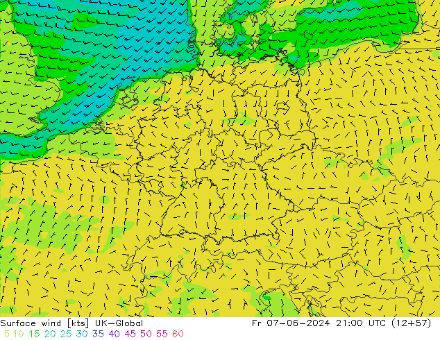 ветер 10 m UK-Global пт 07.06.2024 21 UTC