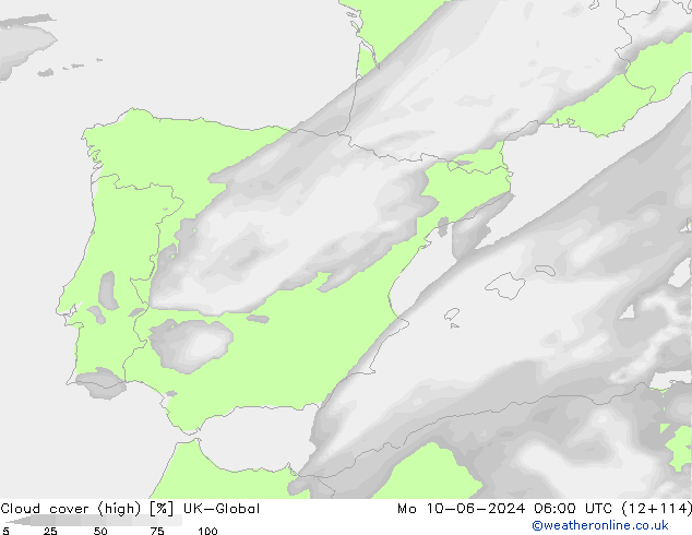 Bulutlar (yüksek) UK-Global Pzt 10.06.2024 06 UTC