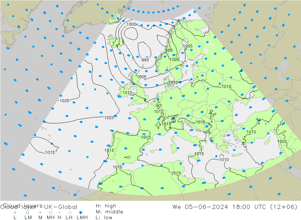 Wolkenlagen UK-Global wo 05.06.2024 18 UTC