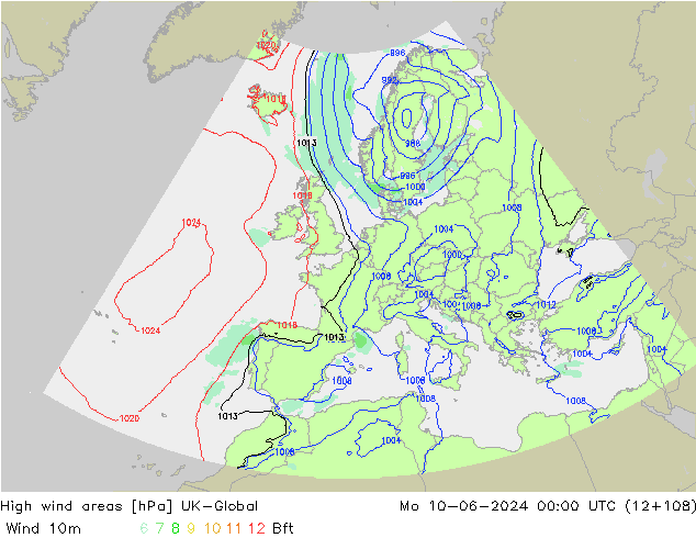 Izotacha UK-Global pon. 10.06.2024 00 UTC