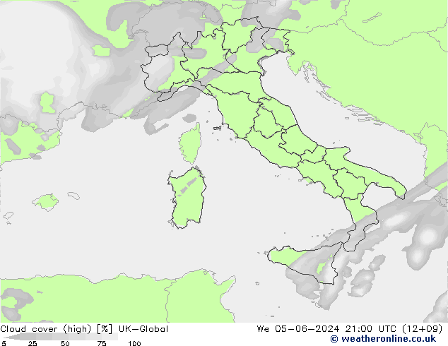 Bewolking (Hoog) UK-Global wo 05.06.2024 21 UTC