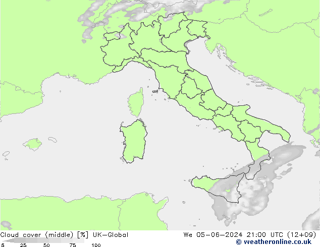 Cloud cover (middle) UK-Global We 05.06.2024 21 UTC