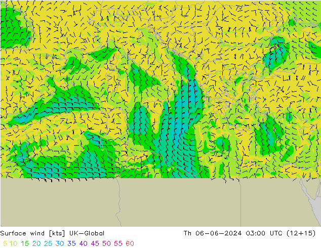 Surface wind UK-Global Th 06.06.2024 03 UTC