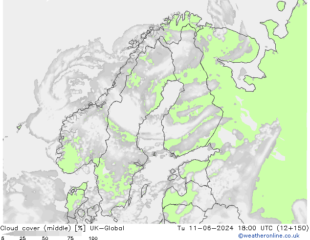 облака (средний) UK-Global вт 11.06.2024 18 UTC