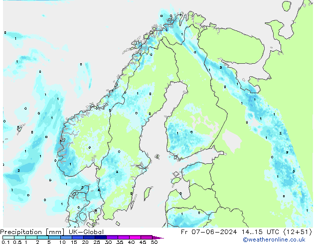 Neerslag UK-Global vr 07.06.2024 15 UTC
