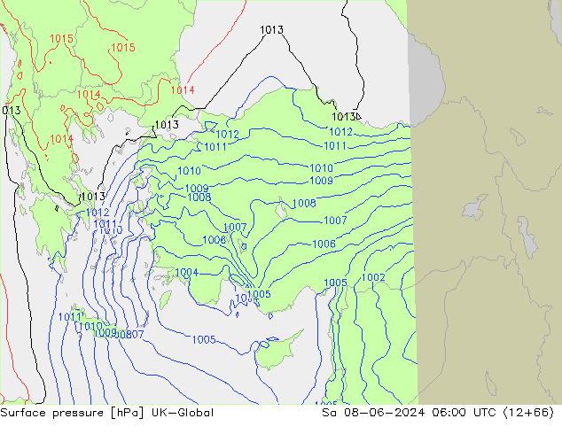 ciśnienie UK-Global so. 08.06.2024 06 UTC