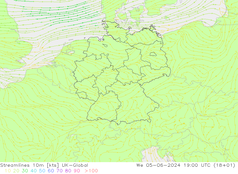 Stroomlijn 10m UK-Global wo 05.06.2024 19 UTC