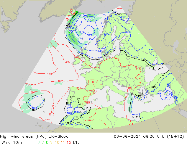 High wind areas UK-Global  06.06.2024 06 UTC