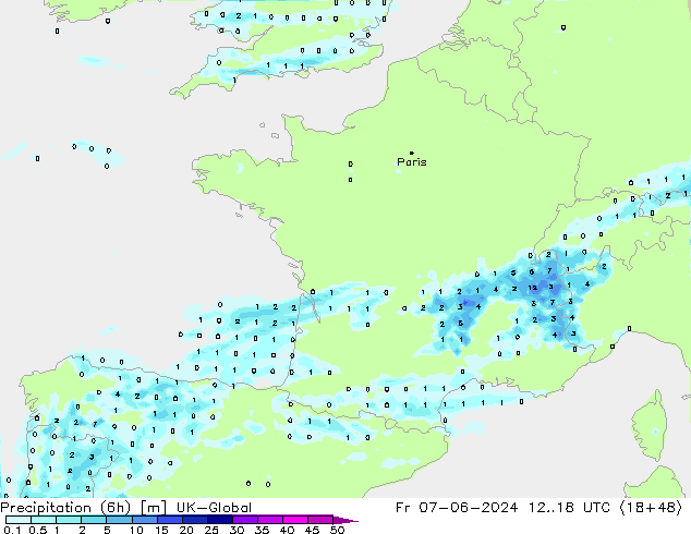 Nied. akkumuliert (6Std) UK-Global Fr 07.06.2024 18 UTC