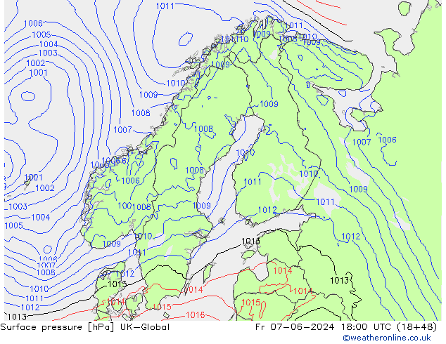 Bodendruck UK-Global Fr 07.06.2024 18 UTC