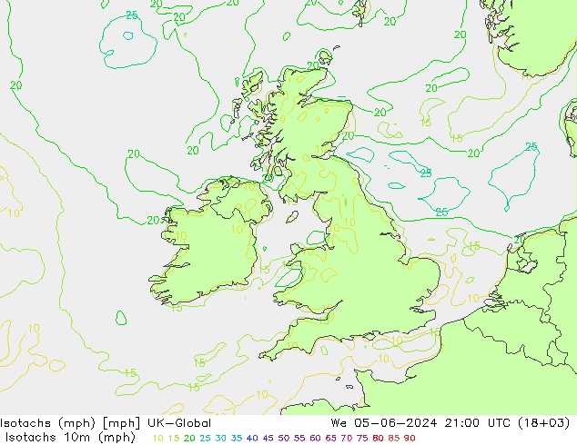 Isotachs (mph) UK-Global St 05.06.2024 21 UTC