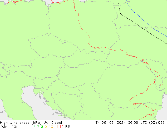 High wind areas UK-Global Čt 06.06.2024 06 UTC