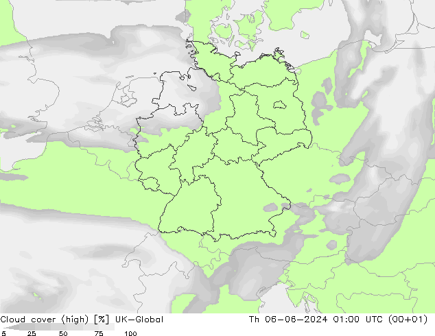 Bewolking (Hoog) UK-Global do 06.06.2024 01 UTC