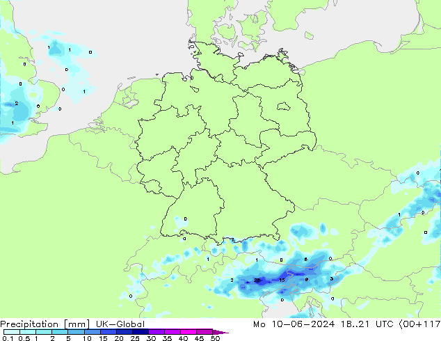 Precipitation UK-Global Mo 10.06.2024 21 UTC