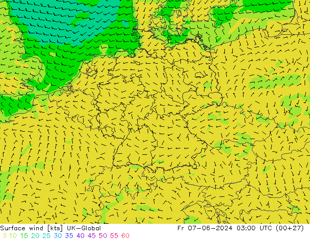 Surface wind UK-Global Fr 07.06.2024 03 UTC