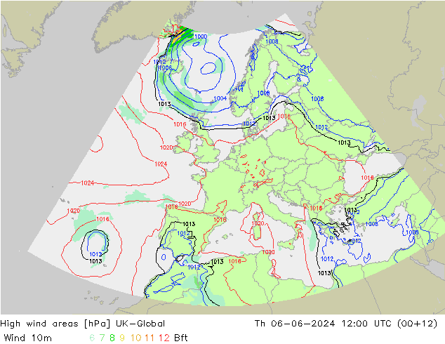 High wind areas UK-Global Th 06.06.2024 12 UTC