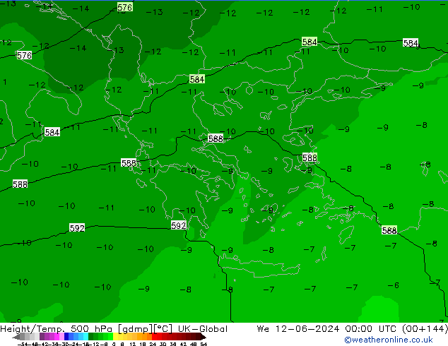 Hoogte/Temp. 500 hPa UK-Global wo 12.06.2024 00 UTC