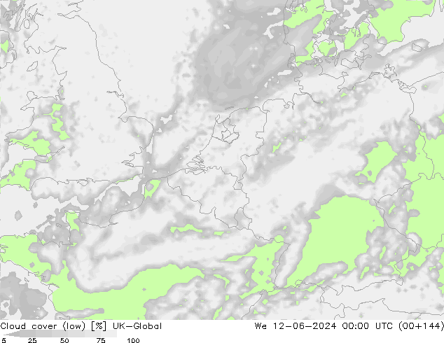 Nubes bajas UK-Global mié 12.06.2024 00 UTC