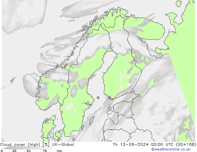 vysoký oblak UK-Global Čt 13.06.2024 00 UTC