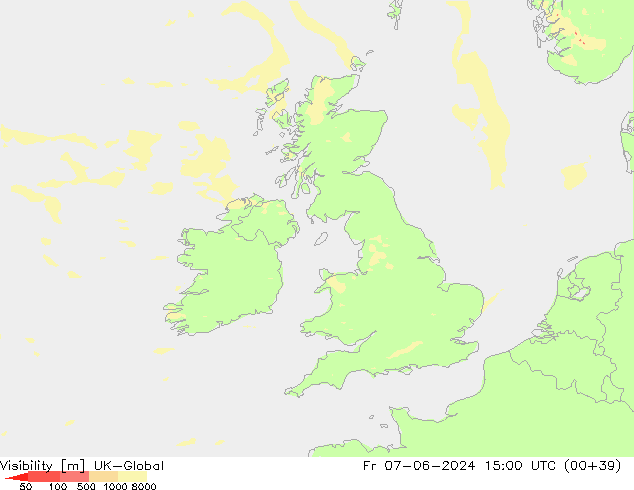 Dohlednost UK-Global Pá 07.06.2024 15 UTC