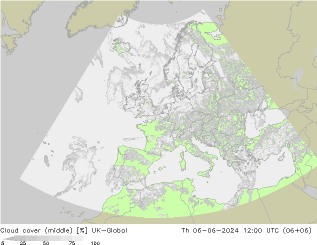 Wolken (mittel) UK-Global Do 06.06.2024 12 UTC