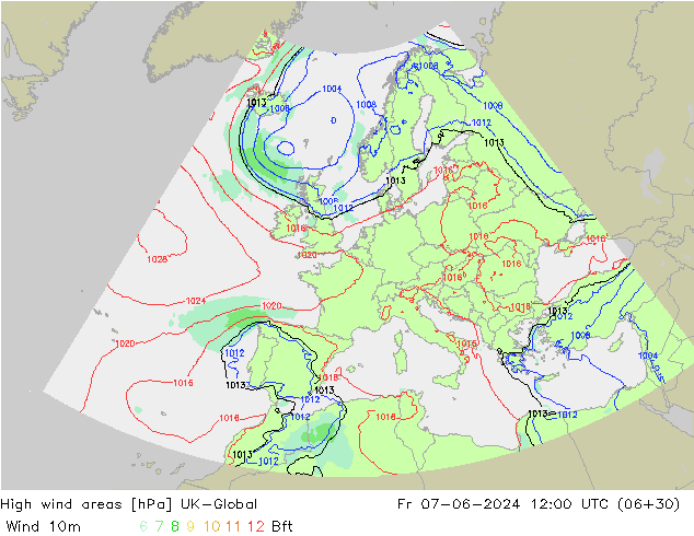yüksek rüzgarlı alanlar UK-Global Cu 07.06.2024 12 UTC