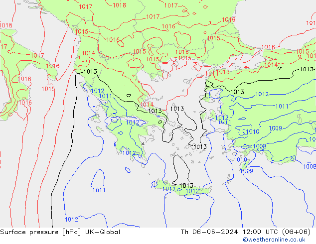 ciśnienie UK-Global czw. 06.06.2024 12 UTC