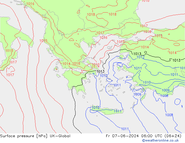 Bodendruck UK-Global Fr 07.06.2024 06 UTC