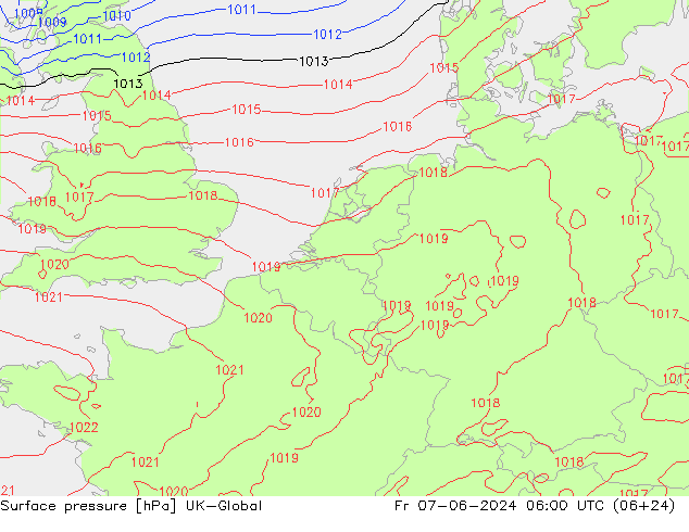 Bodendruck UK-Global Fr 07.06.2024 06 UTC