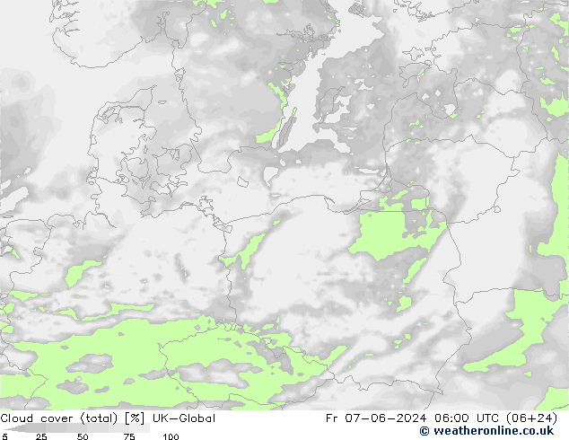 zachmurzenie (suma) UK-Global pt. 07.06.2024 06 UTC