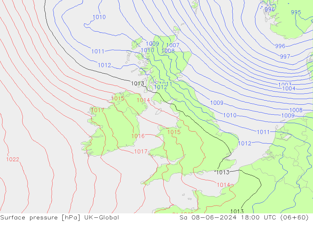 ciśnienie UK-Global so. 08.06.2024 18 UTC