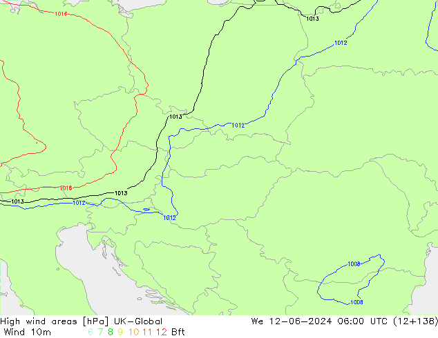 High wind areas UK-Global ср 12.06.2024 06 UTC