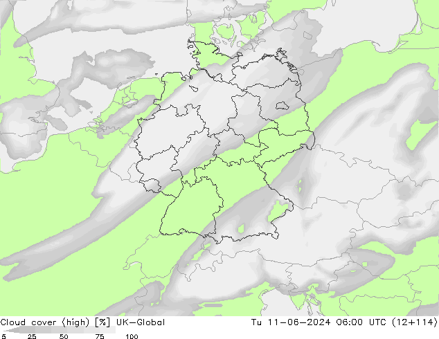 vysoký oblak UK-Global Út 11.06.2024 06 UTC