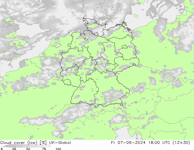 zachmurzenie (niskie) UK-Global pt. 07.06.2024 18 UTC