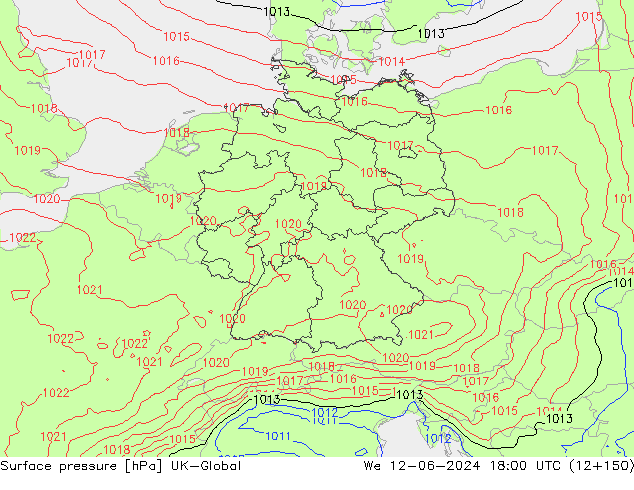 Bodendruck UK-Global Mi 12.06.2024 18 UTC