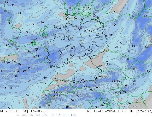 RV 850 hPa UK-Global ma 10.06.2024 18 UTC