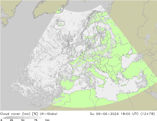 Bulutlar (düşük) UK-Global Paz 09.06.2024 18 UTC