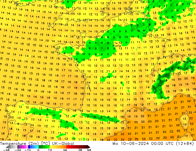 карта температуры UK-Global пн 10.06.2024 00 UTC